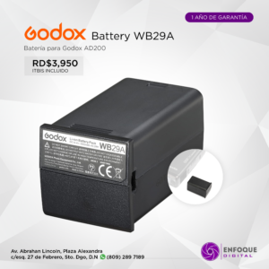 Bateria Godox WB29 (AD200)
