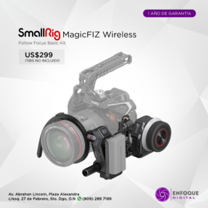 Motor Focus Basic Kit SmallRig MagicFIZ con estuche