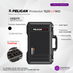 Maleta Pelican 1525AIRWD