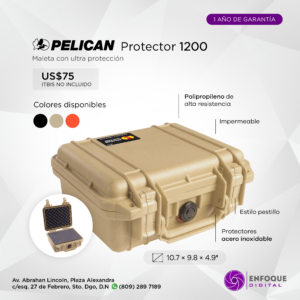 Maleta Pelican Protector 1200