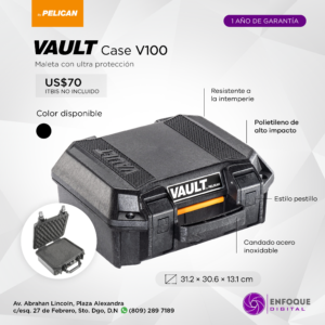 Maleta Pelican Vault Protector V100