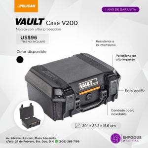 Maleta Pelican Vault Protector V200