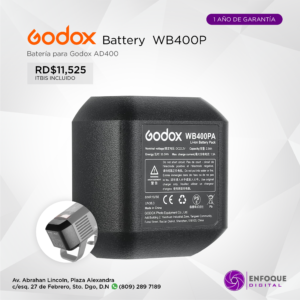 Bateria Godox WB400P (para AD400)