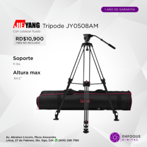 Trípode JIEYANG JY0508AM